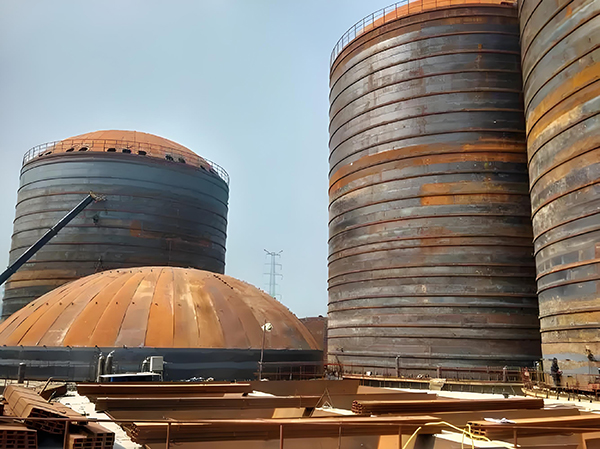 歙县焦粉钢板仓